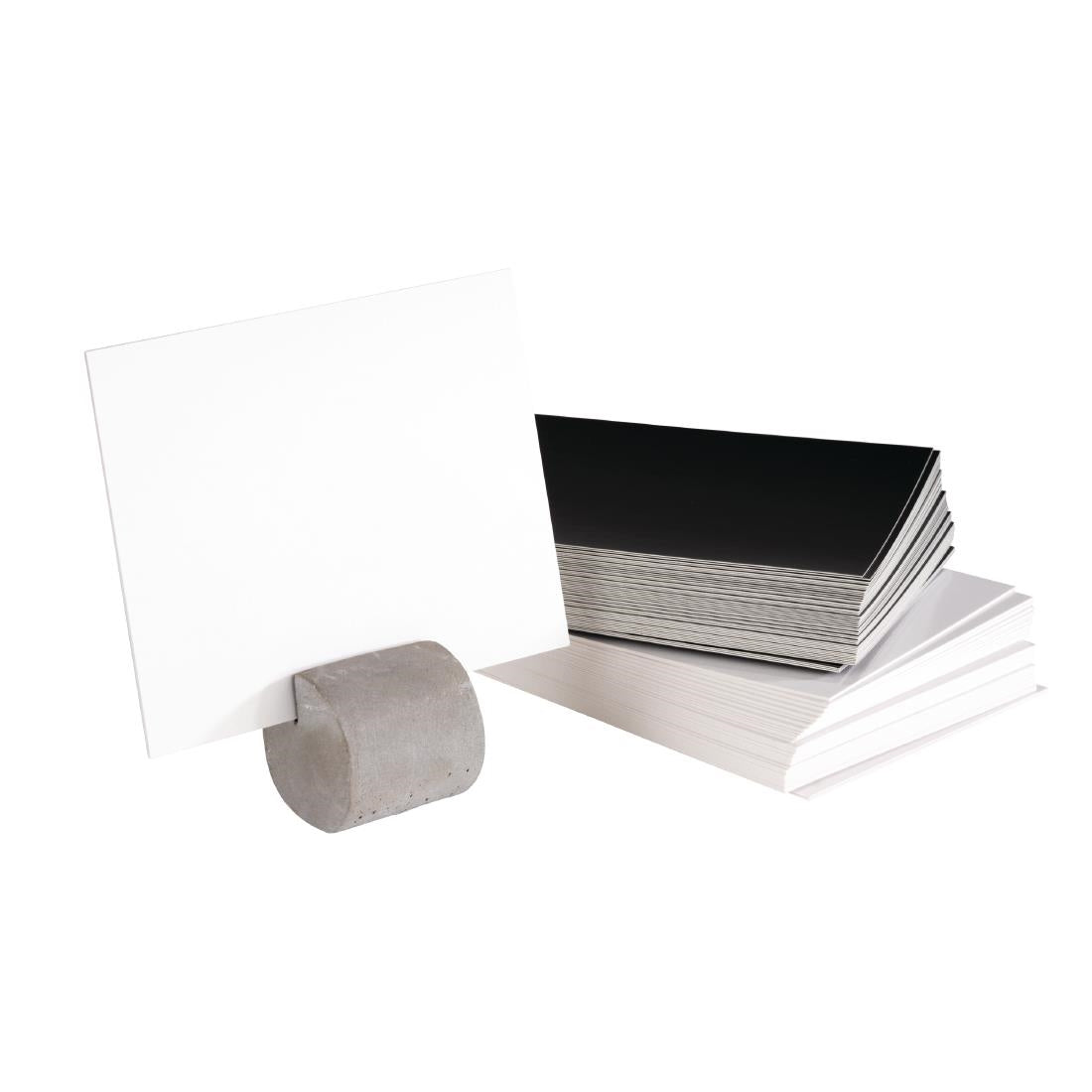 APS Concrete Effect Table Stand Round (Pack of 4) - FB614 APS
