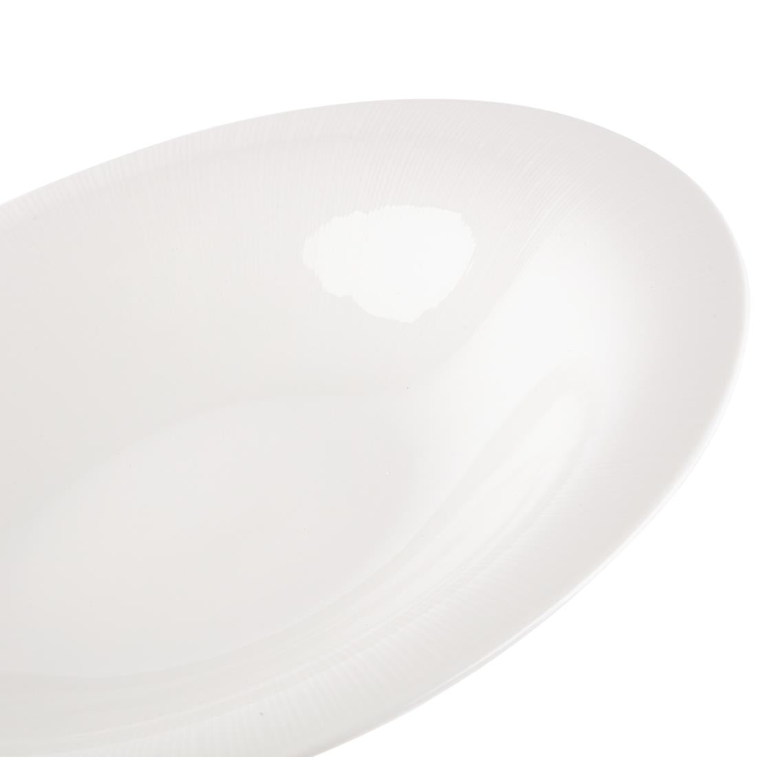 Royal Bone Ascot Soft Curve Rimmed Bowl 300mm (Pack of 6) - FB635 Bowls Royal Bone China