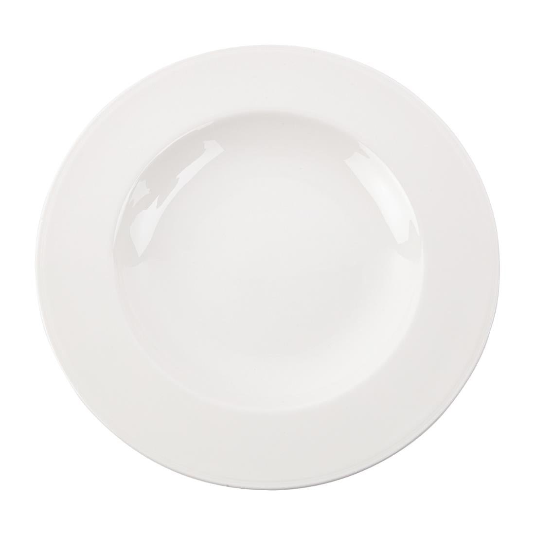 Royal Bone Ascot Wide Rimmed Bowl 320mm (Pack of 1) - FB640 Bowls Royal Bone China
