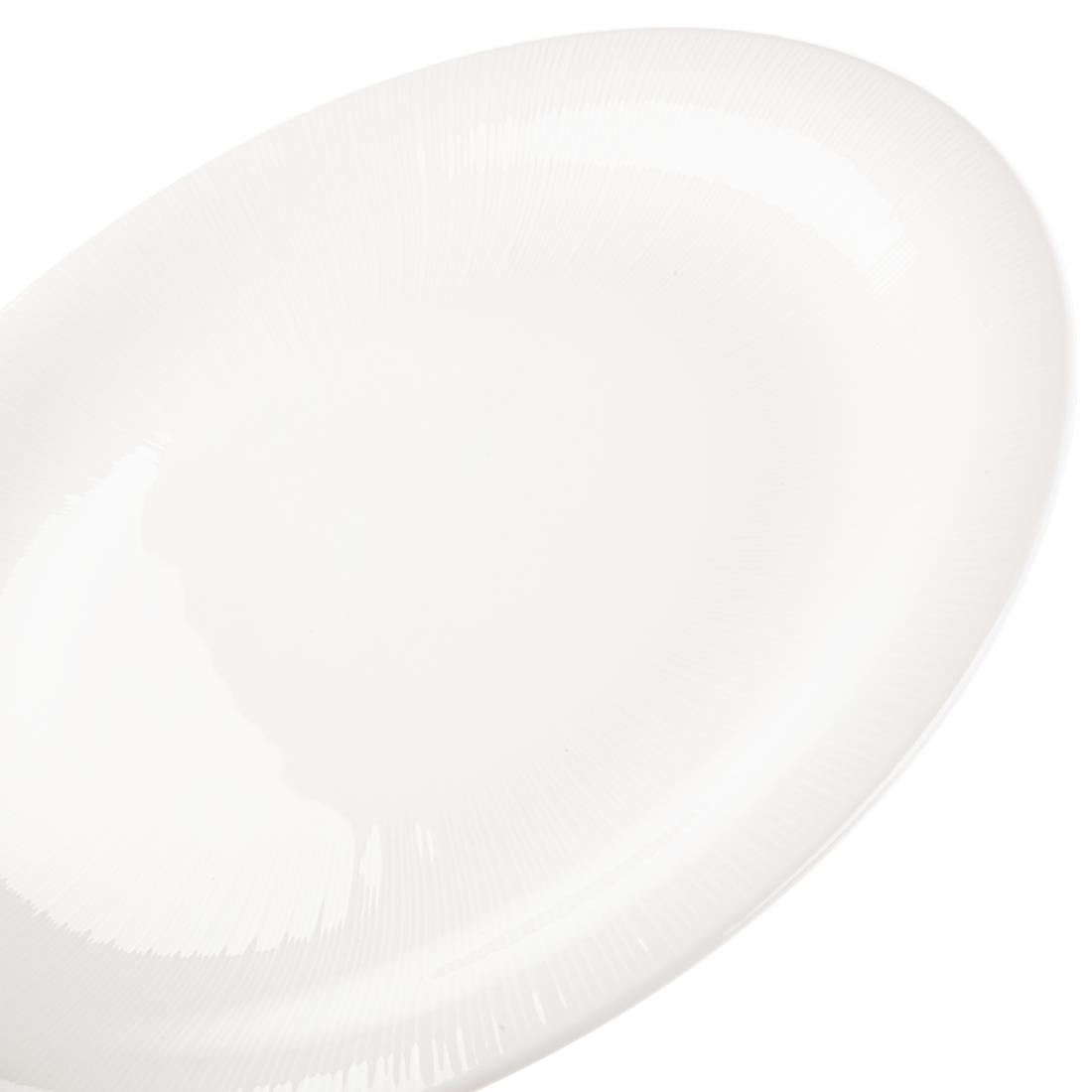 Royal Bone Ascot Embossed Coupe Plate 290mm (Pack of 6) - FB641 Plates Royal Bone China