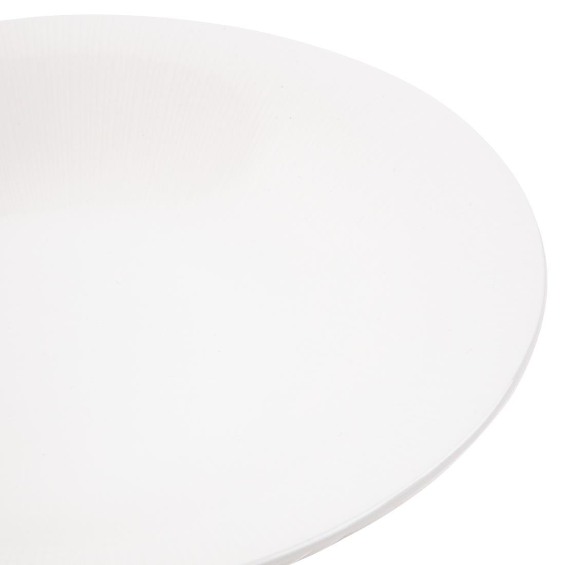 Royal Bone Ascot Embossed Wide Rim Bowl 235mm (Pack of 6) - FB646 Bowls Royal Bone China