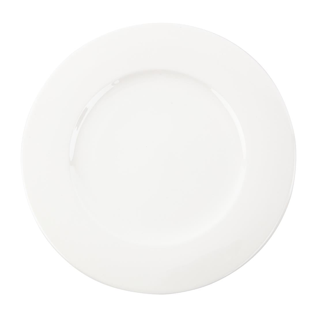 Royal Bone Ascot Wide Rim Flat Profile Plate 275mm (Pack of 6) - FB648 Plates Royal Bone China