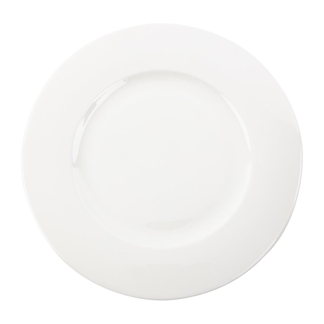 Royal Bone Ascot Wide Rim Flat Profile Plate 310mm (Pack of 6) - FB651 Plates Royal Bone China