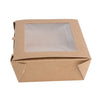 Fiesta Compostable Salad Boxes with PLA Windows 700ml (Pack of 200) - FB676  Fiesta