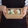 Fiesta Compostable Salad Boxes with PLA Windows 700ml (Pack of 200) - FB676  Fiesta