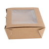 Fiesta Compostable Salad Boxes with PLA Windows 1200ml (Pack of 200) - FB677  Fiesta