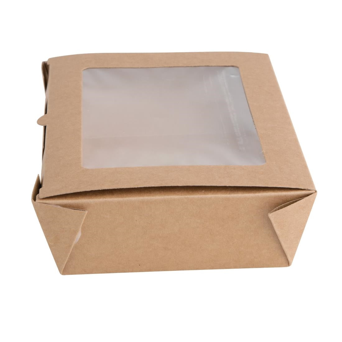 Fiesta Compostable Salad Boxes with PLA Windows 1200ml (Pack of 200) - FB677  Fiesta