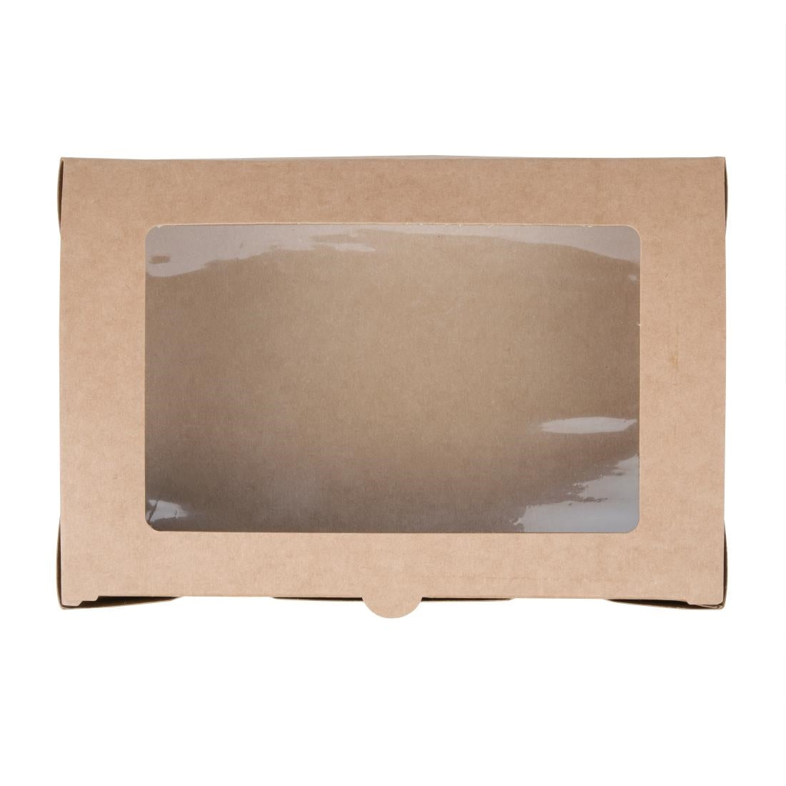 Fiesta Compostable Salad Boxes with PLA Windows 1600ml (Pack of 200) - FB678  Fiesta