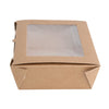 Fiesta Compostable Salad Boxes with PLA Windows 1600ml (Pack of 200) - FB678  Fiesta