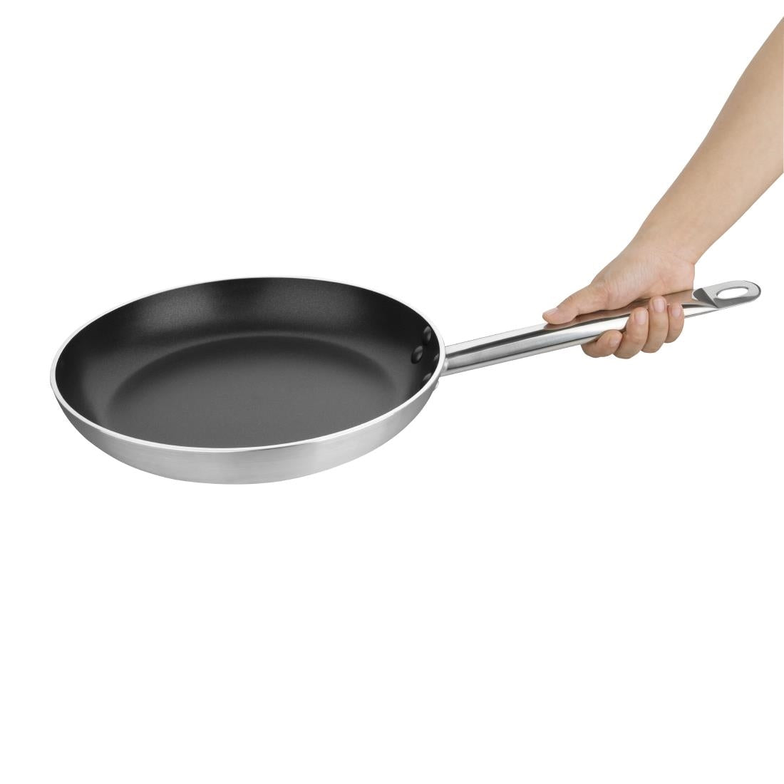 Vogue Aluminium Non-Stick Teflon Platinum Plus Frying Pan 30cm - FB691 Vogue