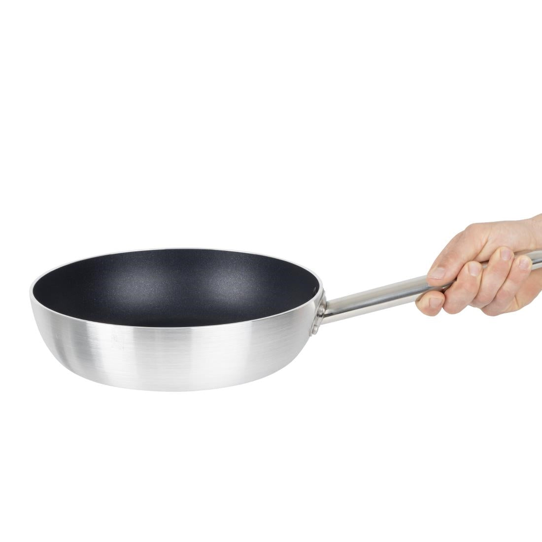 Vogue Aluminium Non-Stick Teflon Platinum Plus Sauté Pan 28cm - FB695 Vogue