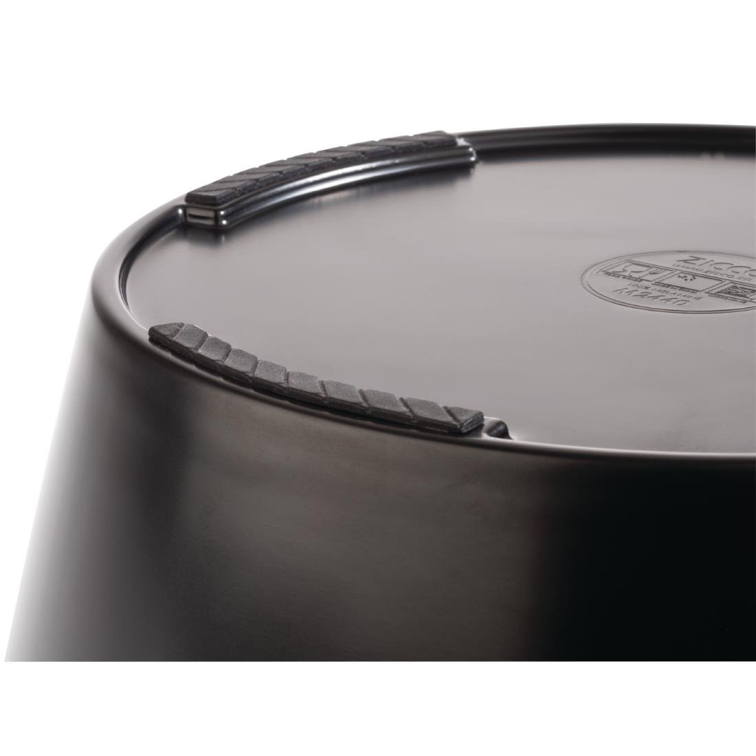 APS Frida Bowl Wood & Black 265(Ø)mm 3.4Ltr - FB829 APS