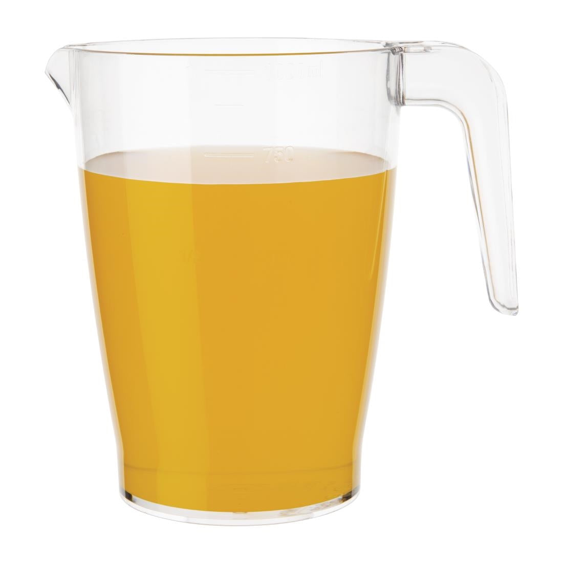 Olympia Kristallon Polycarbonate Stacking Jug 1ltr - FB890 Jugs, Pitchers, Decanters & Carafes Olympia
