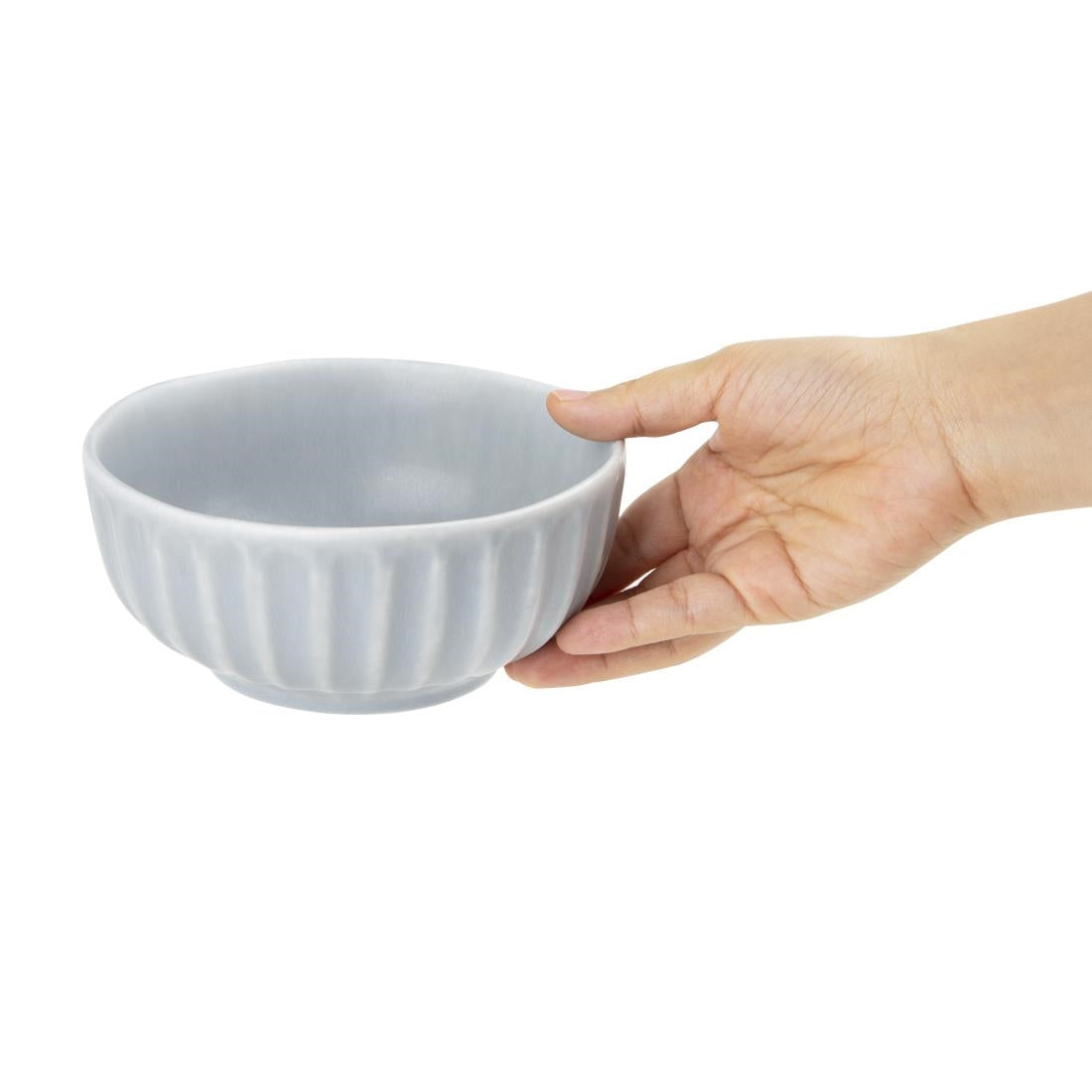 Olympia Corallite Deep Bowls Concrete Grey 150mm (Pack of 6) - FB956 Bowls Olympia