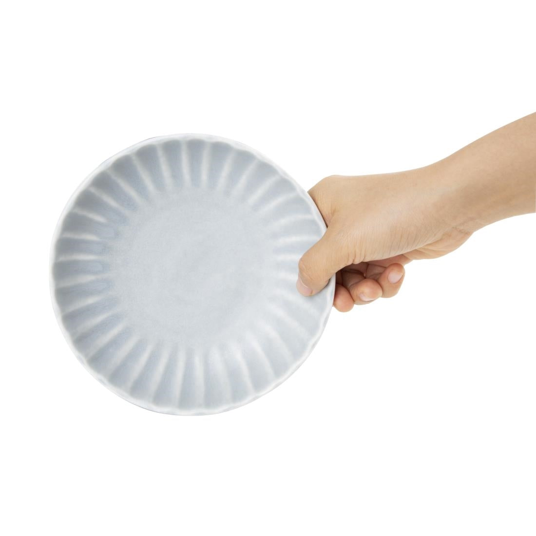 Olympia Corallite Coupe Bowls Concrete Grey 160mm (Pack of 6) - FB959 Bowls Olympia