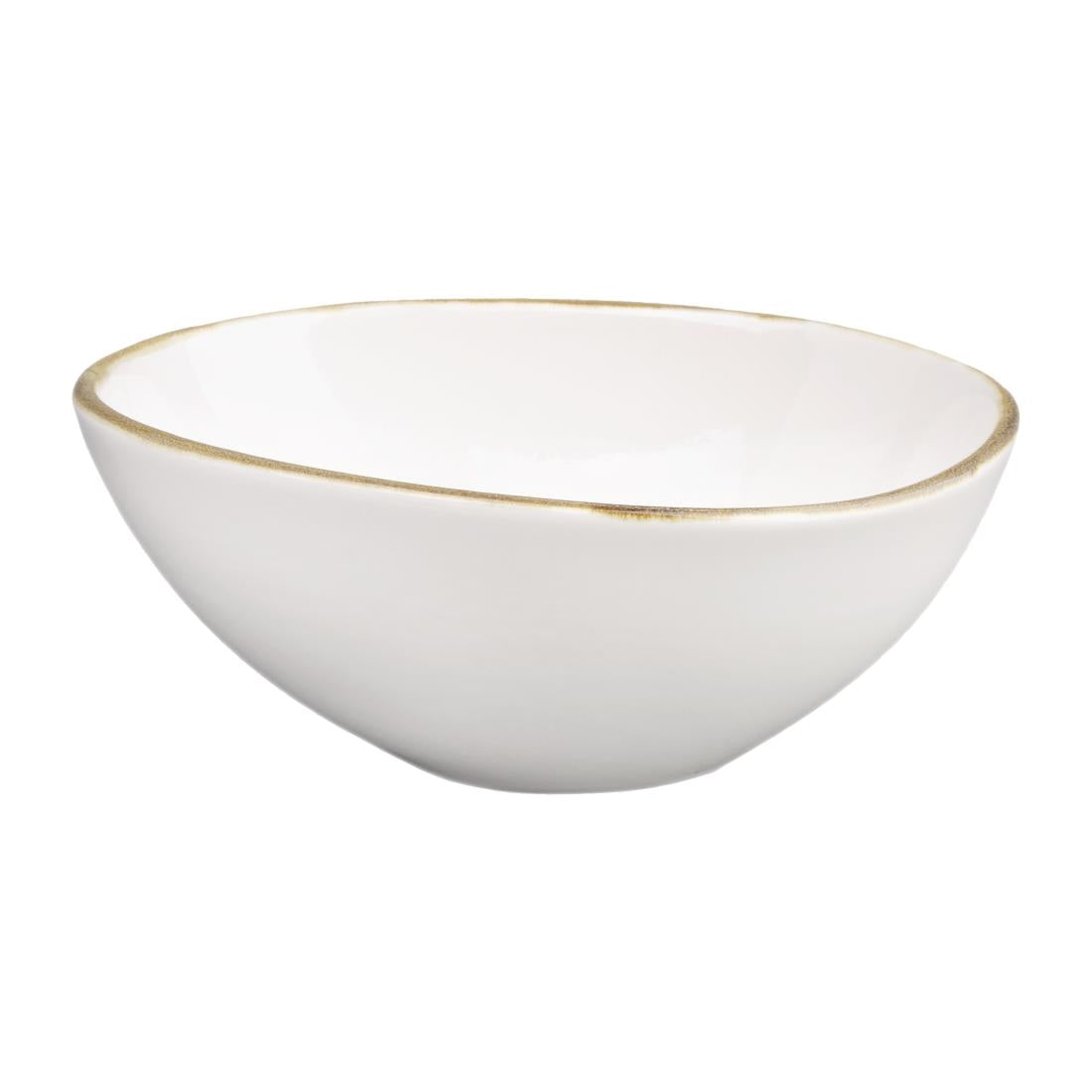 Olympia Kiln Bowl Chalk 215mm 1022ml (Pack of 4) - FB982 Olympia