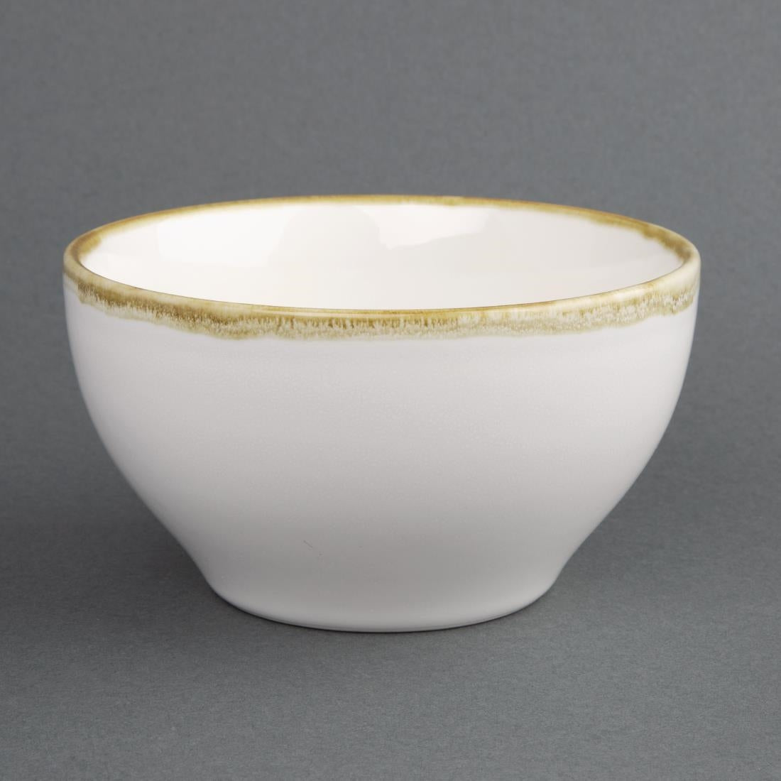 Olympia Kiln Round Bowl Chalk 140mm 635ml (Pack of 6) - FB995 Olympia