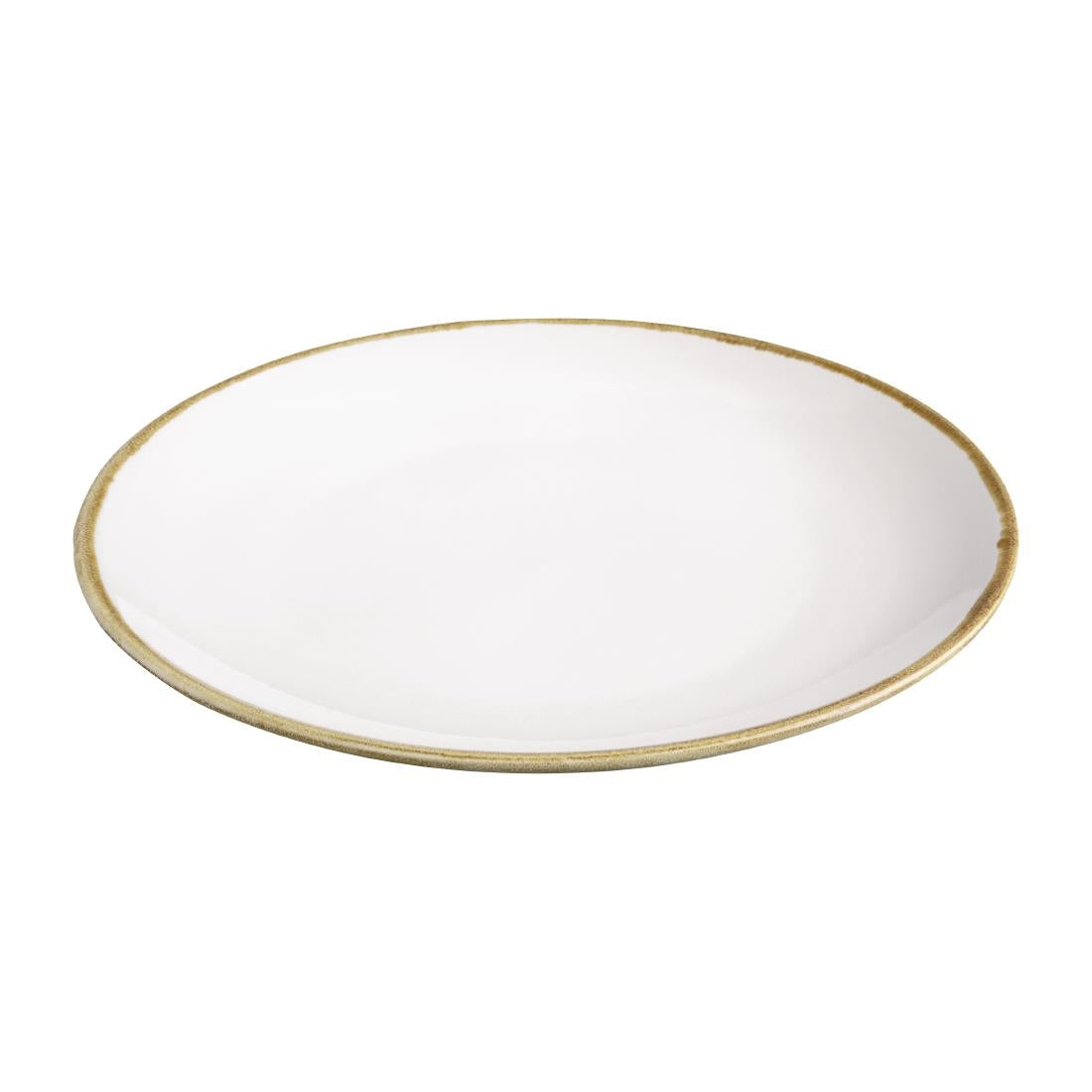 Olympia Kiln Chalk Round Coupe Plate 280mm (Pack of 4) - FB997 Plates Olympia