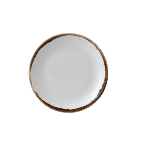 Dudson Harvest Evolve Coupe Plates Natural 165mm (Pack of 12) - FC004 Plates Churchill