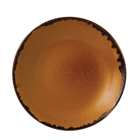 Dudson Harvest Deep Coupe Plates Brown 281mm (Pack of 12) - FC023 Plates Churchill
