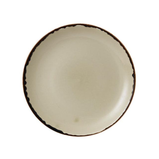 Dudson Harvest Evolve Coupe Plates Linen 217mm (Pack of 12) - FC029 Plates Churchill