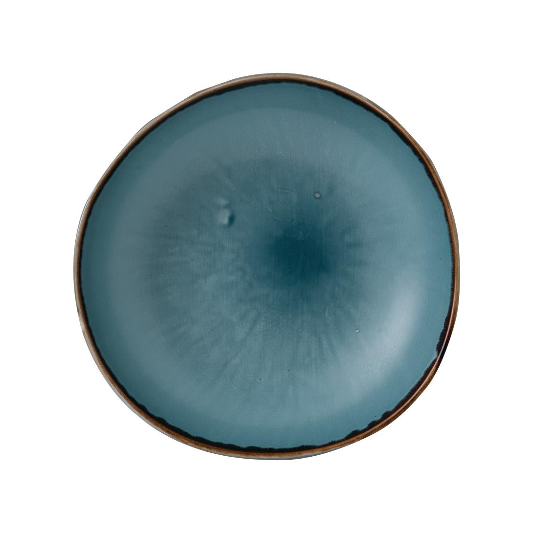 Dudson Harvest Trace Organic Bowls Blue 253mm (Pack of 12) - FC063 Bowls Churchill