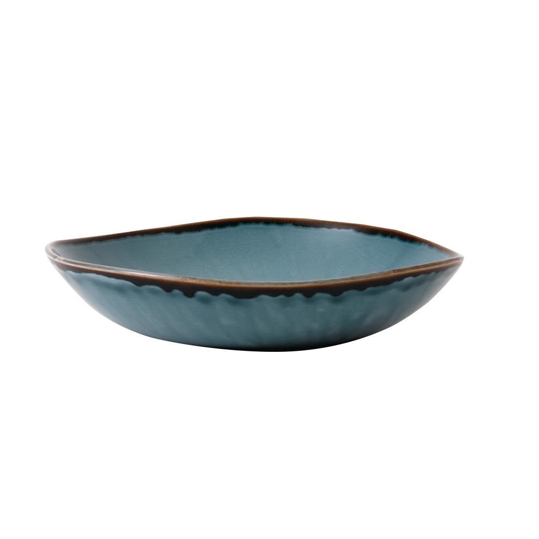 Dudson Harvest Trace Organic Bowls Blue 253mm (Pack of 12) - FC063 Bowls Churchill