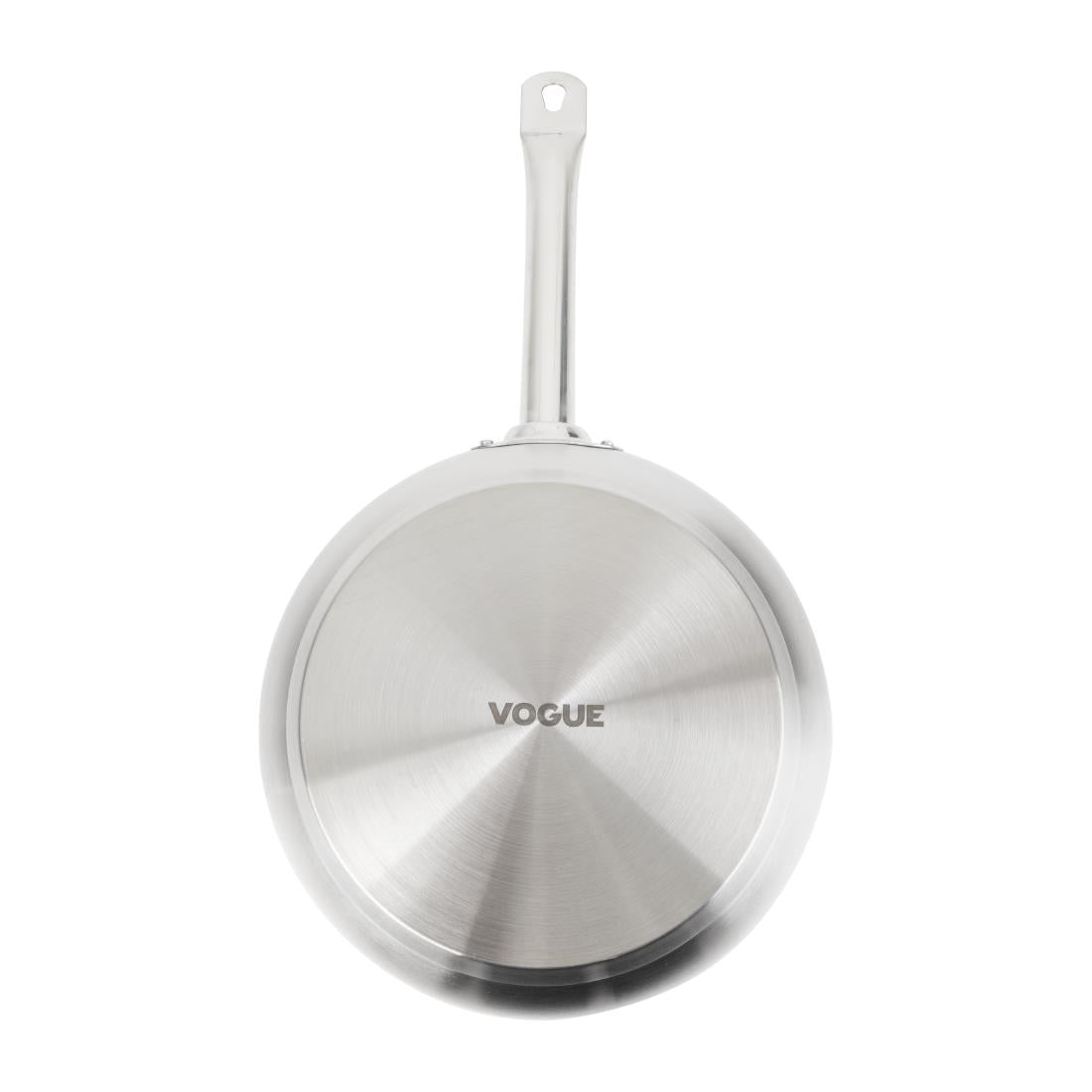 Vogue Stainless Steel Non-Stick Teflon Platinum Plus Sauté Pan 24cm - FC099 Vogue
