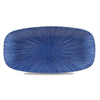 Churchill Studio Prints Agano Oblong Chefs Plates Blue 355 x 189mm (Pack of 6) - FC110 Plates Churchill