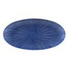Churchill Studio Prints Agano Oval Chefs Plates Blue 299 x 150mm (Pack of 12) - FC113 Plates Churchill