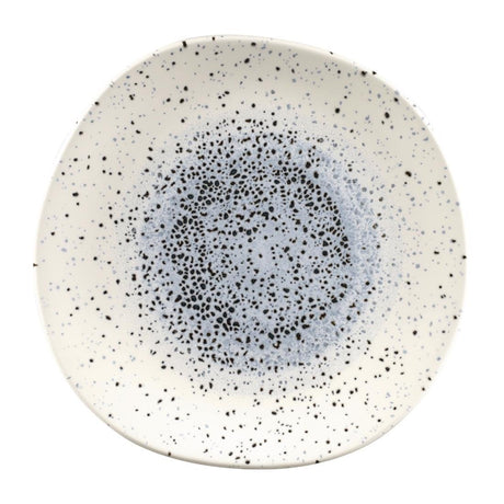 Churchill Studio Prints Mineral Blue Centre Organic Round Plates 264mm (Pack of 12) - FC126 Plates Churchill
