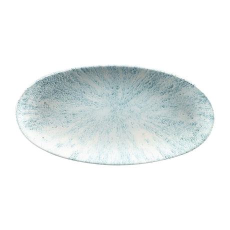 Churchill Studio Prints Stone Chefs Plates Aquamarine 299 x 150mm (Pack of 12) - FC146 Plates Churchill