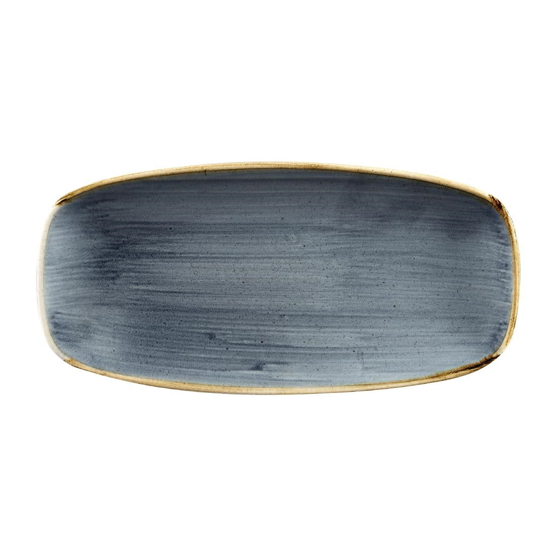 Churchill Stonecast No. 2 Oblong Chefs Plates 269 x 127mm Blueberry (Pack of 12) - FC150 Plates Churchill
