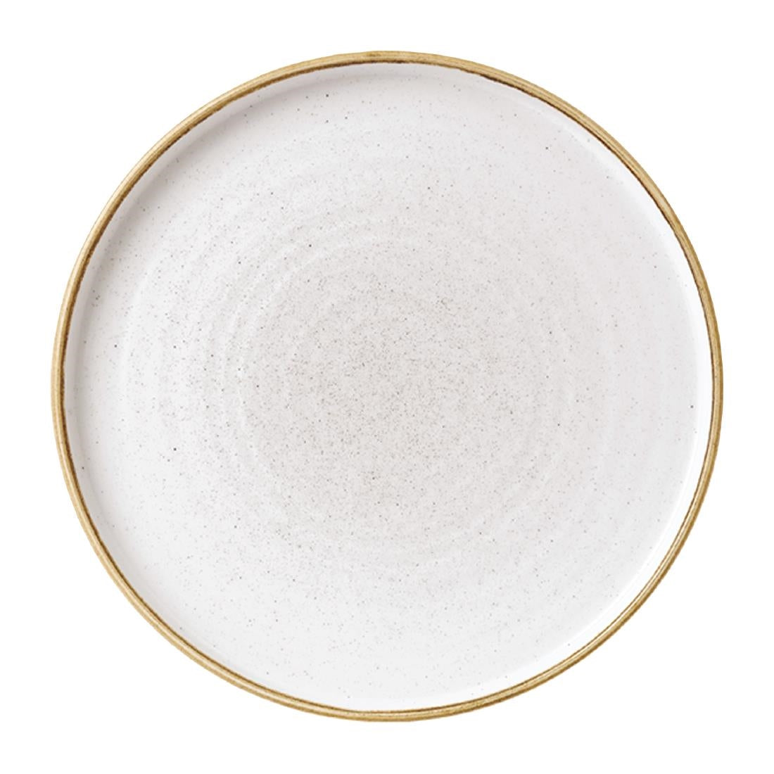 Churchill Stonecast Walled Chefs Plates Barley White 210mm (Pack of 6) - FC162 Plates Churchill