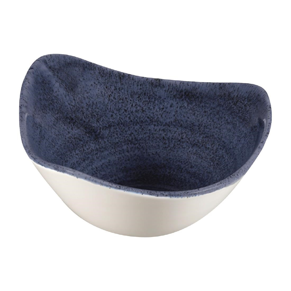 Churchill Stonecast Patina Triangular Bowls Cobalt 153mm (Pack of 12) - FC174 Bowls Churchill