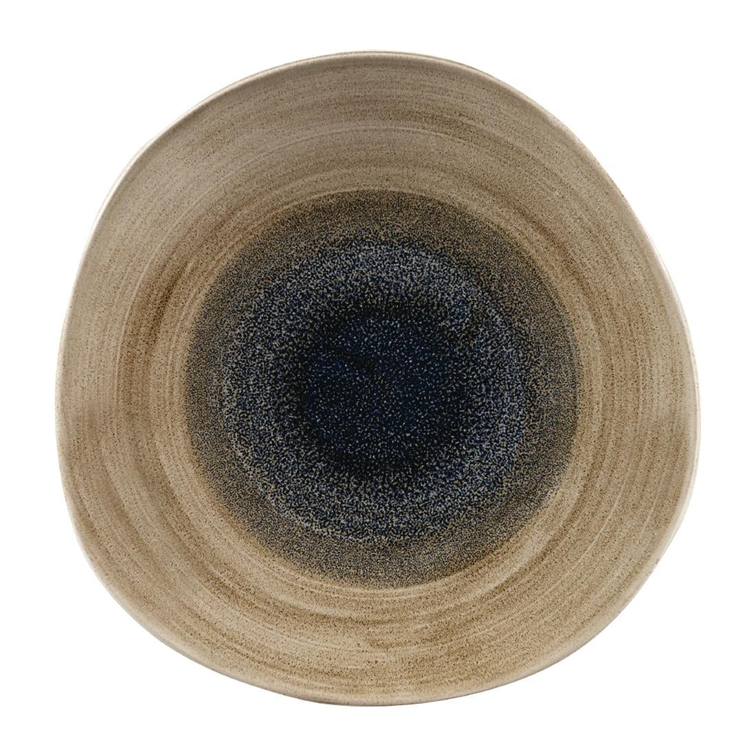 Churchill Stonecast Aqueous Organic Round Plates Bayou Taupe 286mm (Pack of 12) - FC177 Plates Churchill