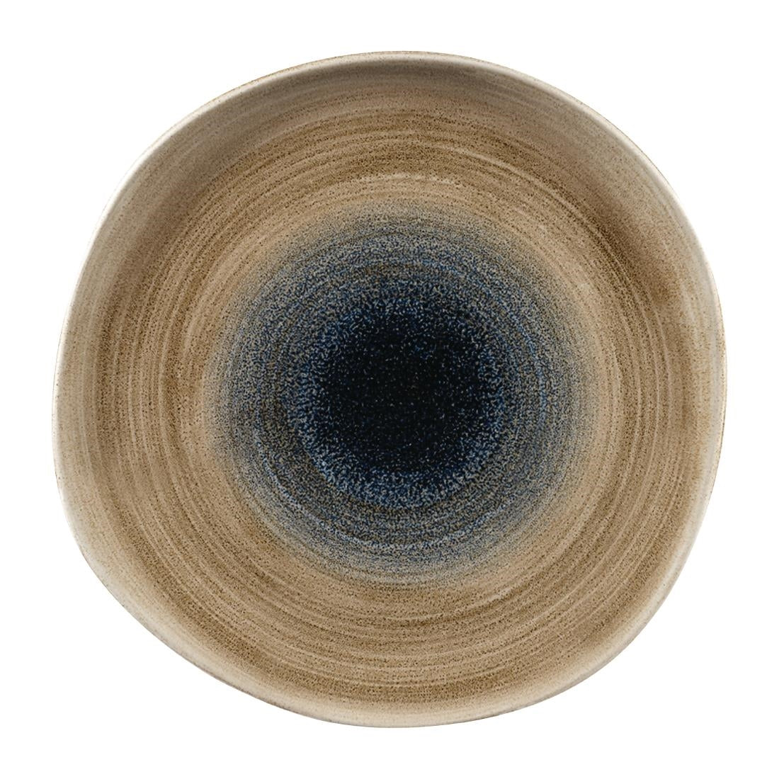 Churchill Stonecast Aqueous Organic Round Plates Bayou Taupe 264mm (Pack of 12) - FC178 Plates Churchill