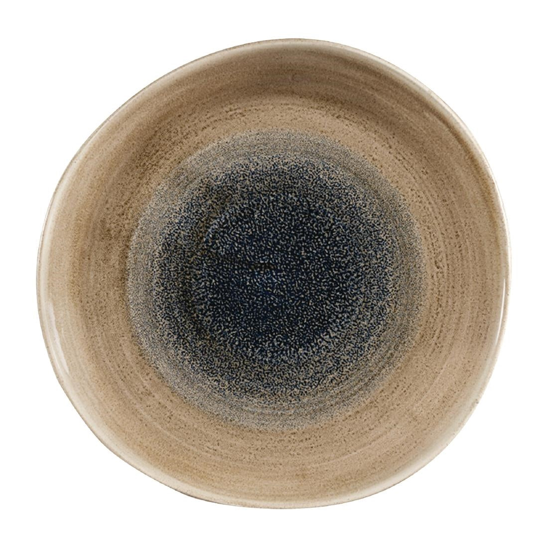 Churchill Stonecast Aqueous Organic Round Bowls Bayou Taupe 253mm (Pack of 12) - FC181 Bowls Churchill