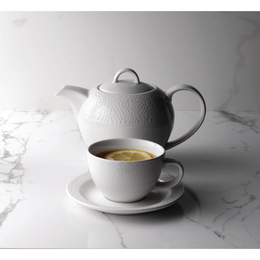 Churchill Isla White Beverage Pots 852ml (Pack of 4) - FC182 Churchill Super Vitrified Churchill