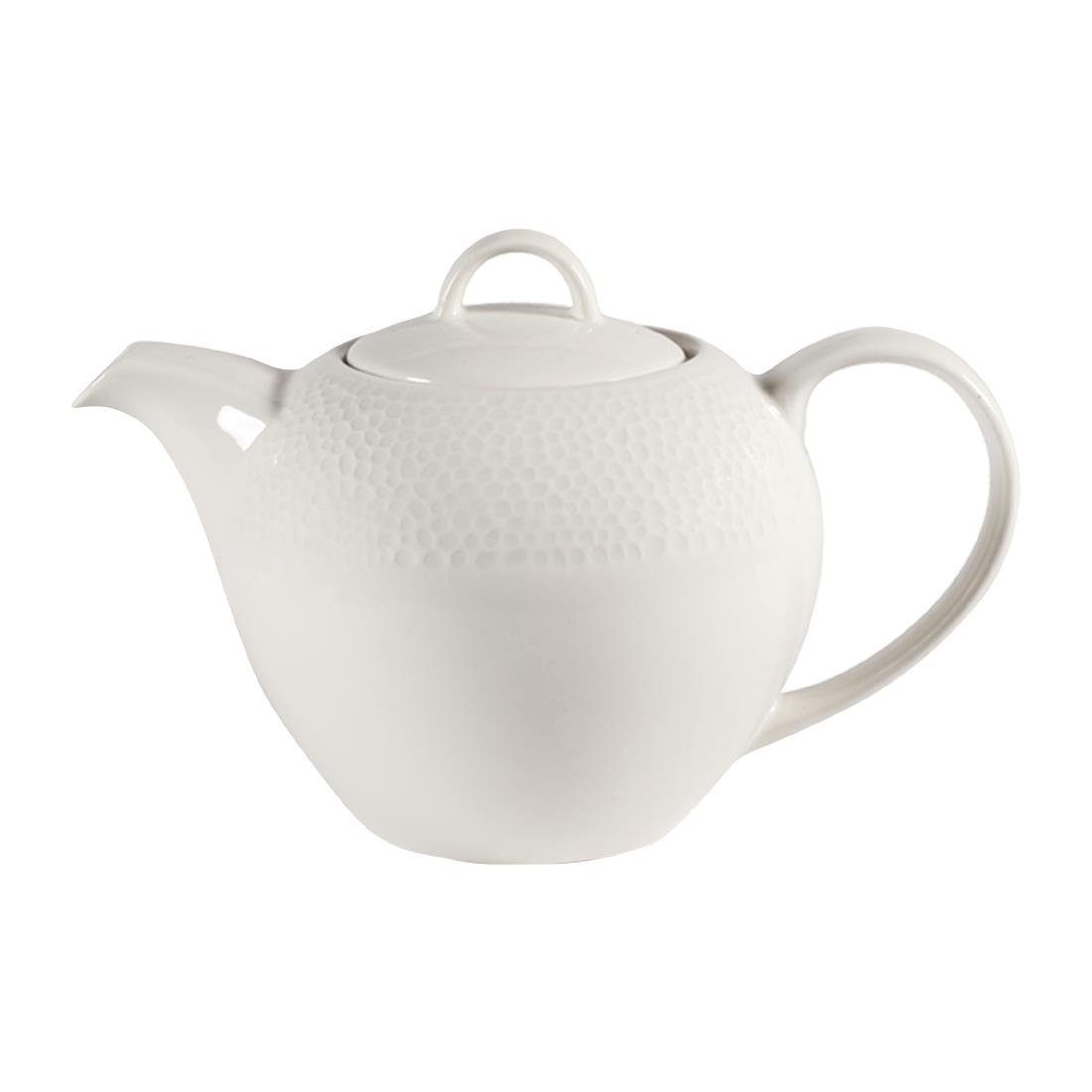 Churchill Isla Lids for White Beverage Pot 852ml (Pack of 6) - FC183 Churchill Super Vitrified Churchill
