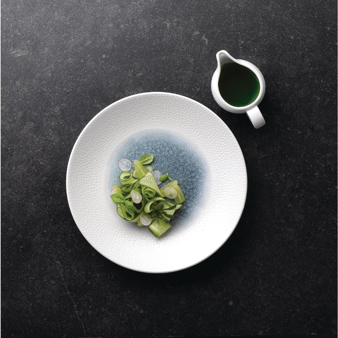 Churchill Isla Centre Print Deep Coupe Plates Topaz Blue 281mm (Pack of 12) - FC184 Plates Churchill