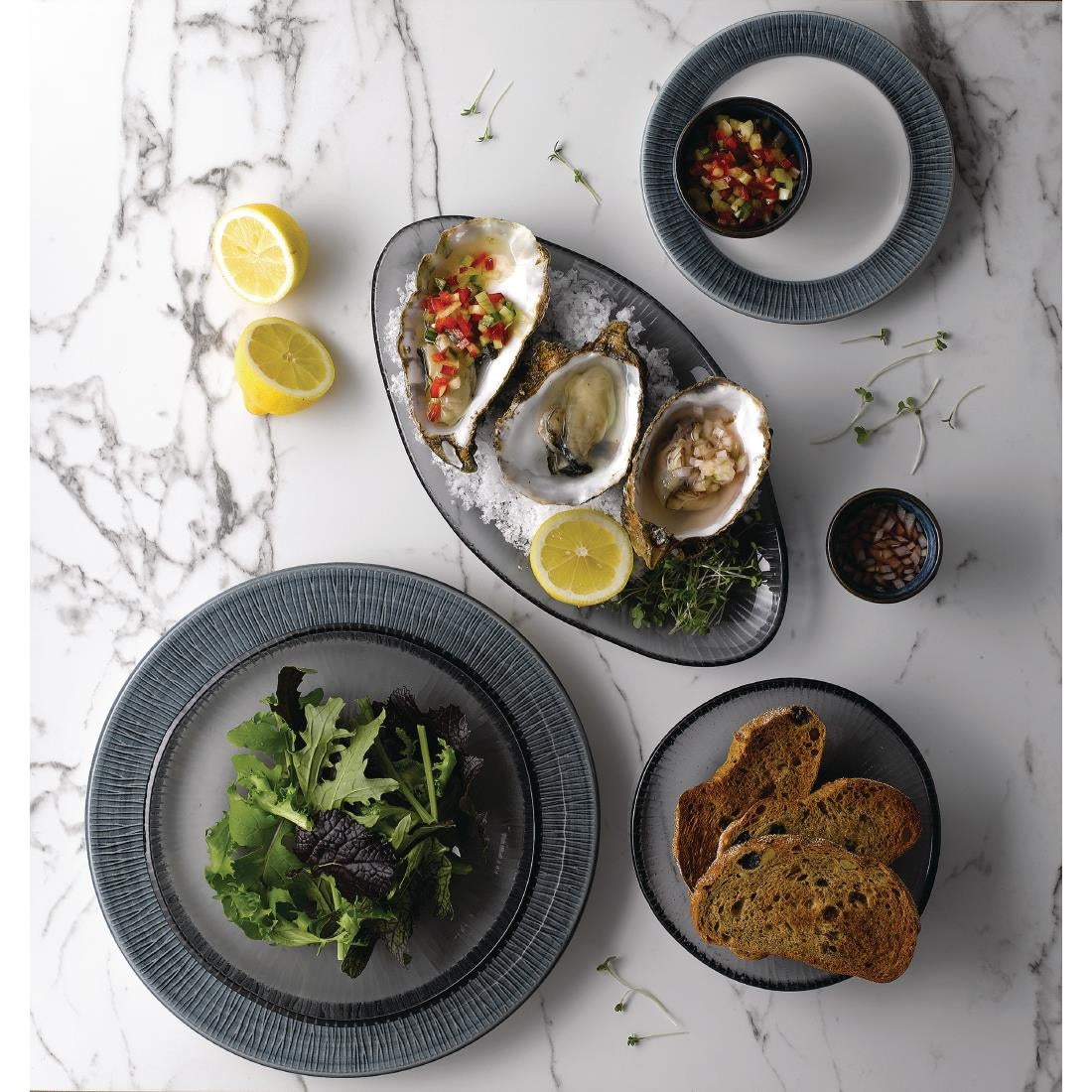 Churchill Bamboo Presentation Plates Mist 305mm (Pack of 12) - DS694 Plates Churchill