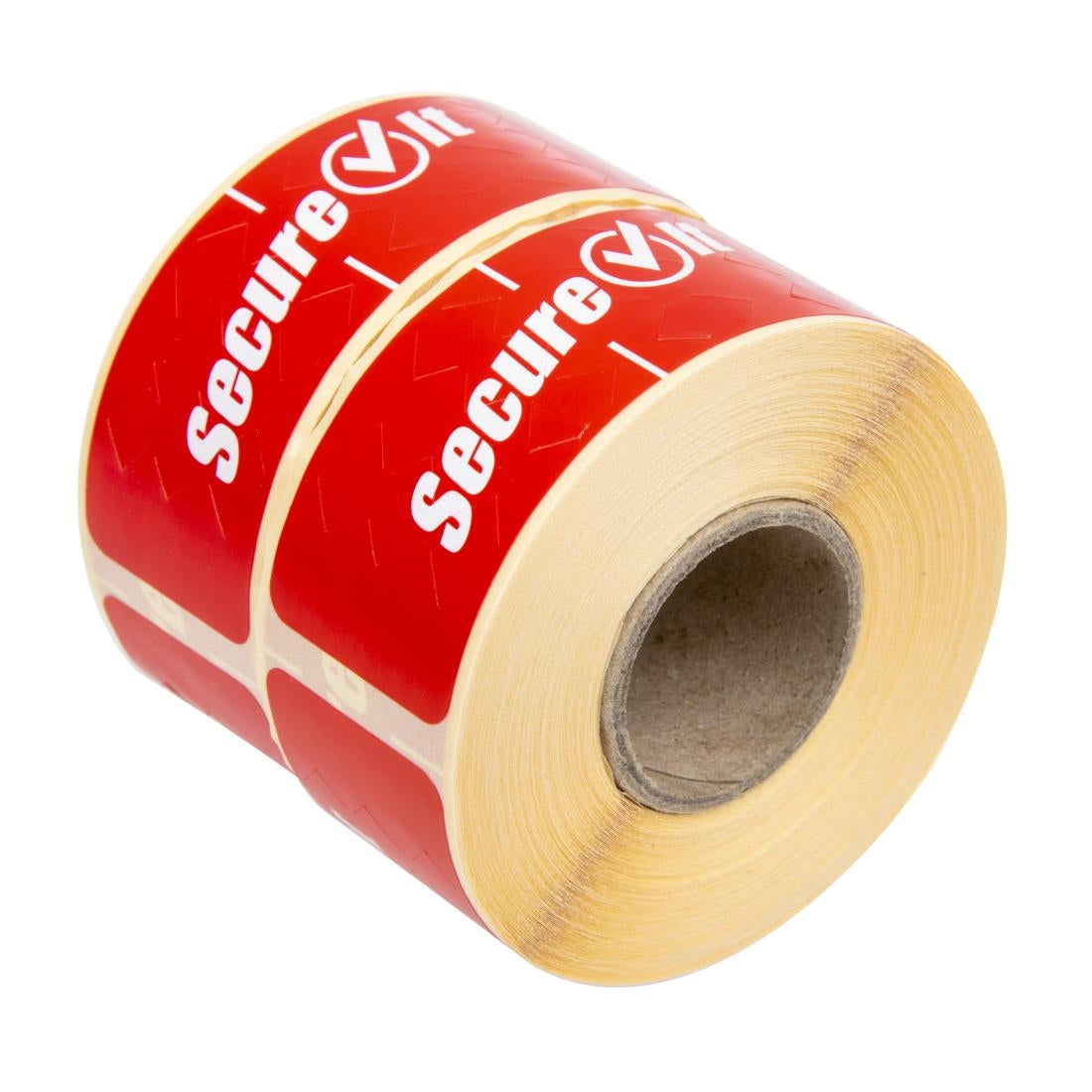 SecureIt Tamper-Resistant Removable Food Packaging Labels Small (Pack of 2 x 250) - FC215 Securit