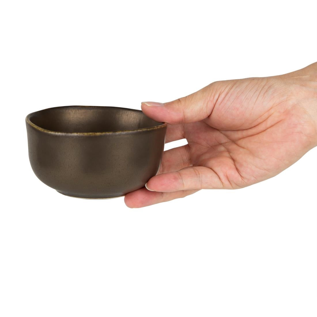 Olympia Ochre Deep Bowls 170mm 900ml (Pack of 6) - FC288 Bowls Olympia