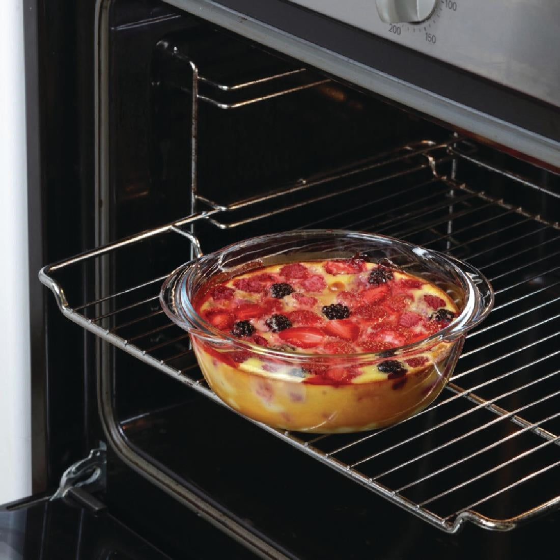 Pyrex Cook and Heat Round Dish with Lid 350ml - FC360 Pyrex