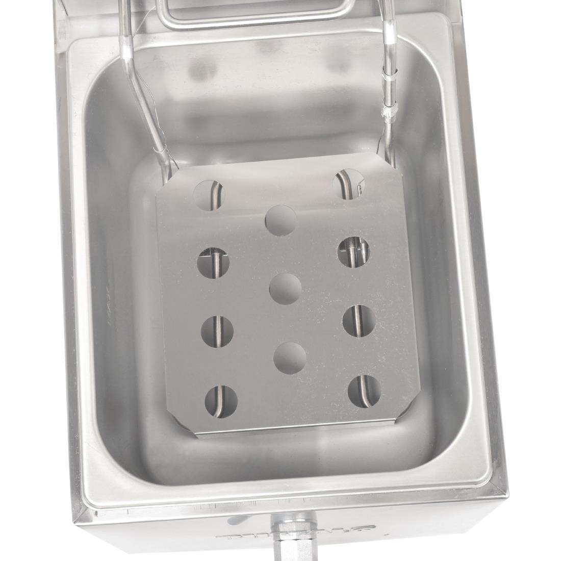 Buffalo Single Tank Single Basket 8Ltr Countertop Fryer with Timer 2.9kW - FC374 Buffalo