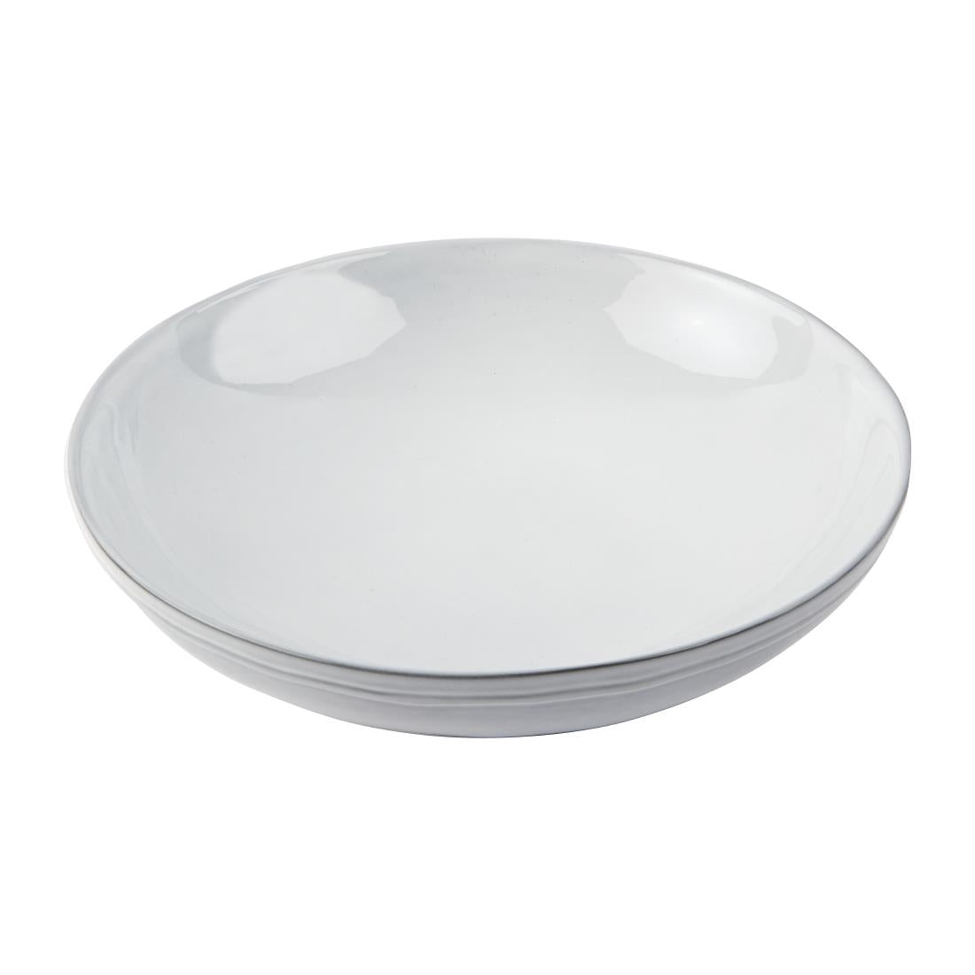 Olympia Raw Recycled Clay Coupe Bowls 230mm (Pack of 6) - FC599 Bowls Olympia