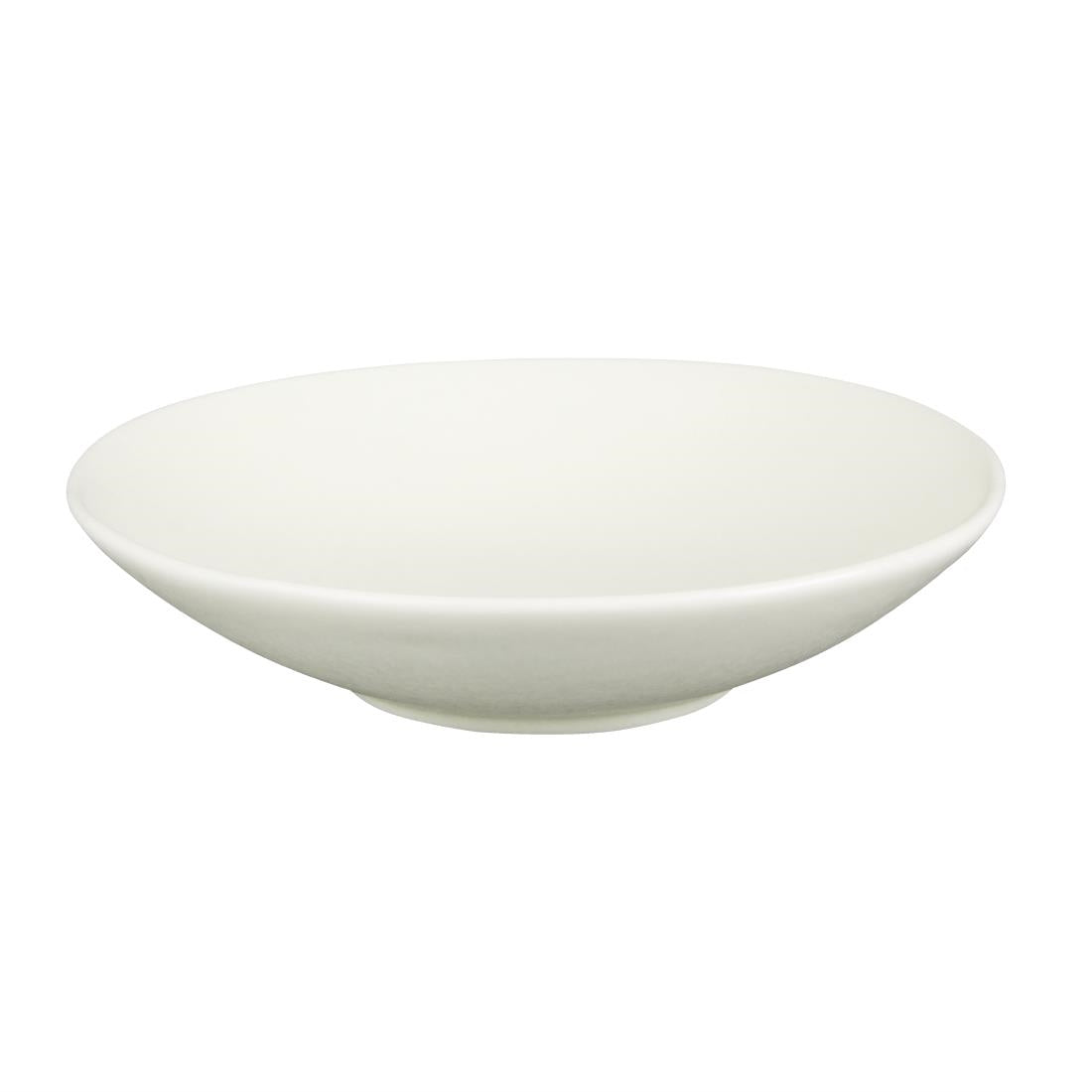 Olympia Build-a-Bowl Flat Bowls White 190mm (Pack of 6) - FC704 Bowls Olympia