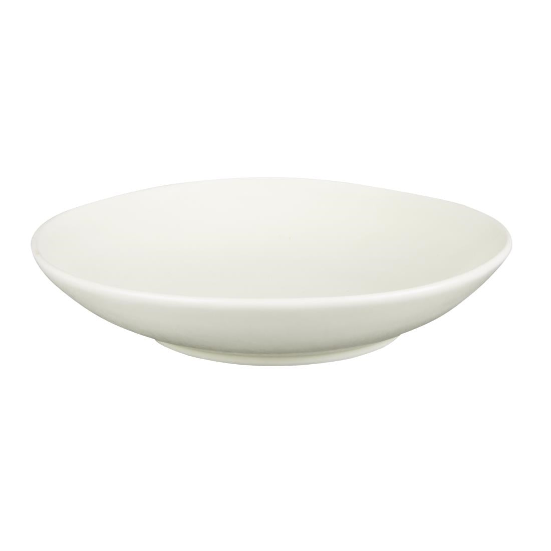 Olympia Build-a-Bowl Flat Bowls White 250mm (Pack of 4) - FC705 Bowls Olympia
