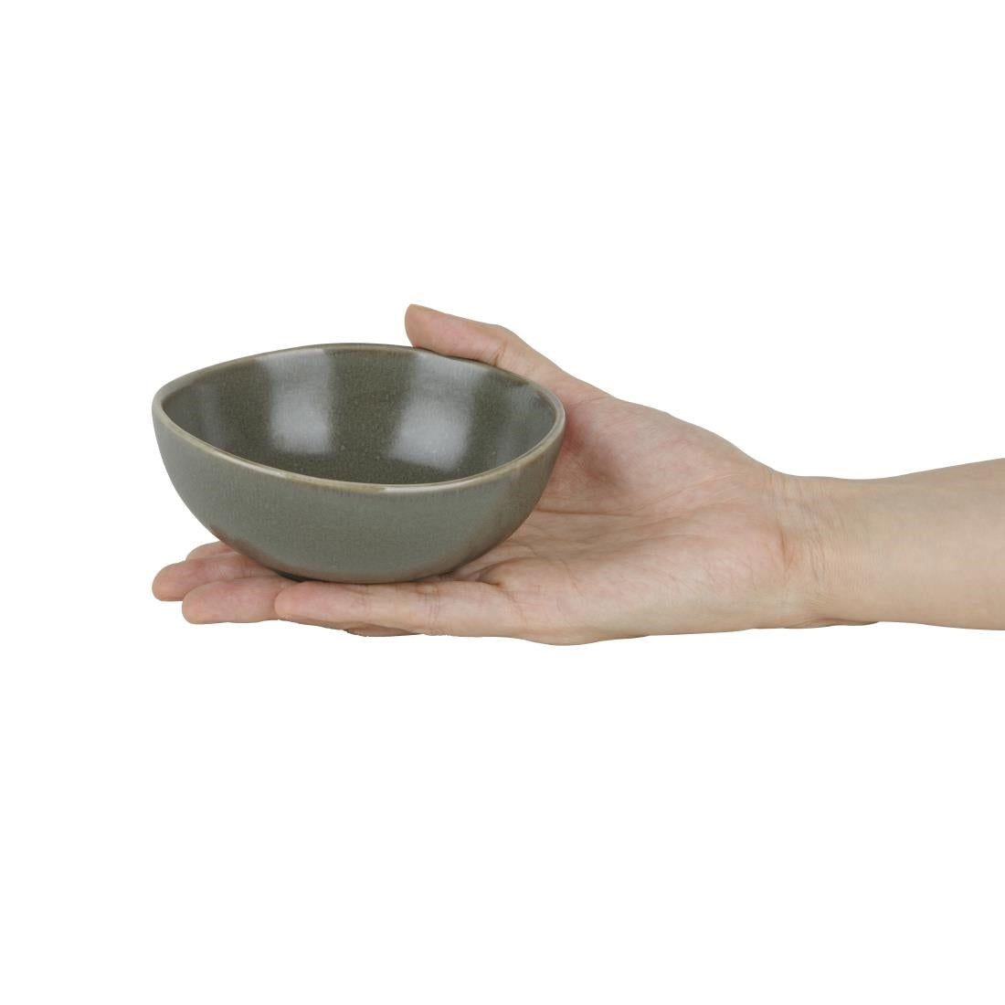 Olympia Build-a-Bowl Deep Bowls Green 110mm (Pack of 12) - FC706 Bowls Olympia